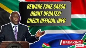 SASSA Warns Beneficiaries About Fake Grant News – Check Official Update and How to Keep Your Payments Safe!