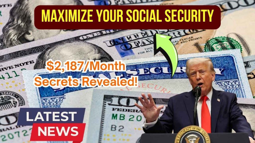 Secret Strategies to Max Out Social Security at $2,187/Month – Are You Doing This? 1 Secret Strategies to Max Out Social Security at $2,187/Month – Are You Doing This?