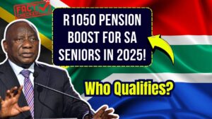 South African Seniors to Receive R1050 Pension Increase in 2025 — Eligibility Explained