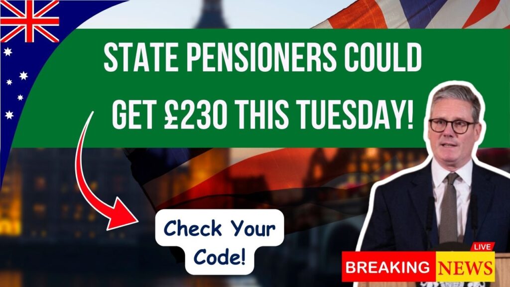 State Pensioners Eligible For £230 Payment from DWP On Tuesday with Two-Digit Code: Check Eligibility Criteria! 1 State Pensioners Eligible For £230 Payment From DWP On Tuesday with Two-Digit Code: Check Eligibility Criteria!