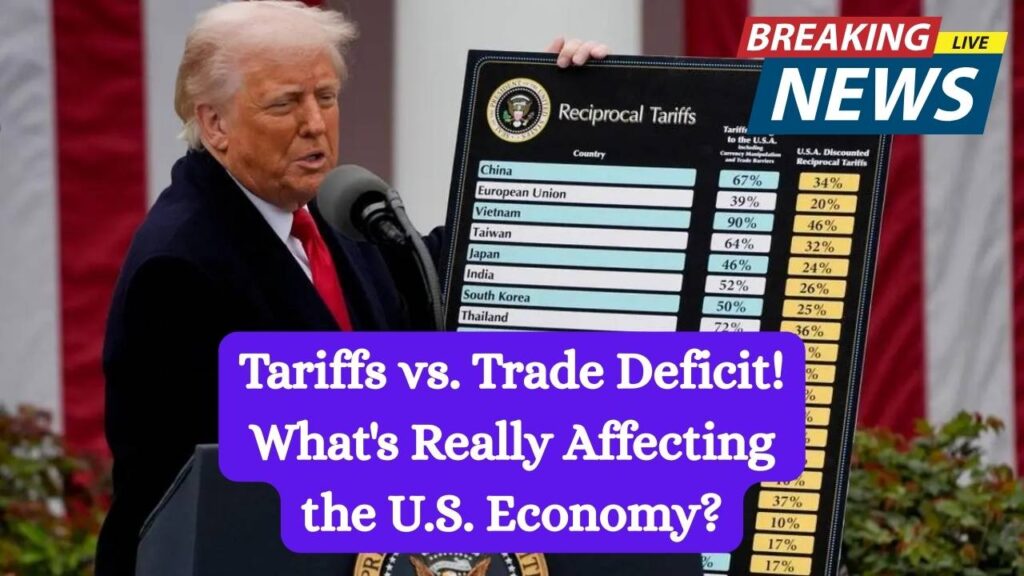 Tariffs vs. Trade Deficit: What’s Really Happening to the U.S. Economy Behind the Headlines 1 Tariffs vs. Trade Deficit: What’s Really Happening to the U.S. Economy Behind the Headlines