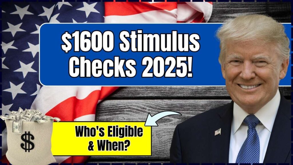 $1600 Stimulus Checks 2025 For these People – Check Who Is Eligible? Payment Date 1 $1600 Stimulus Checks 2025 For these People – Check Who Is Eligible? Payment Date