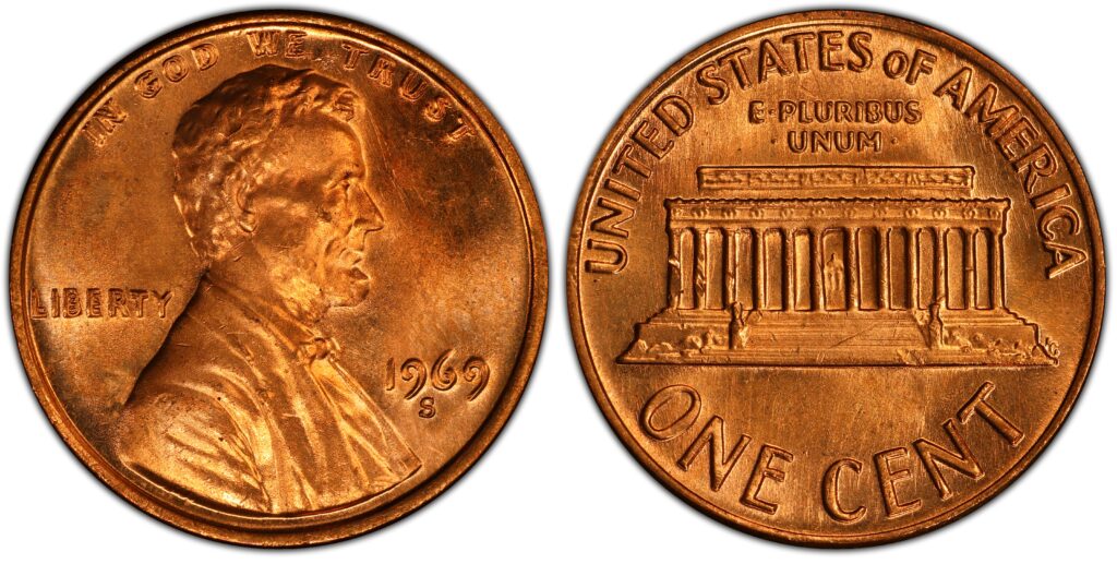 8 Rare Coins Worth Thousands Still in Circulation — Check Before You Accidentally Spend One 5 1969-S Lincoln Cent Doubled Die Obverse