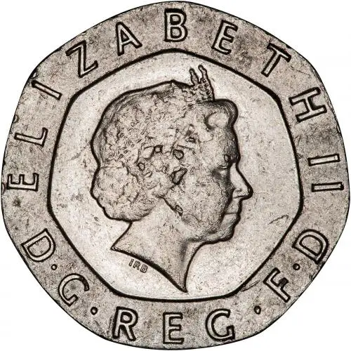 8 Rare Coins Worth Thousands Still in Circulation — Check Before You Accidentally Spend One 7 2008 Mule 20p Coin (UK)