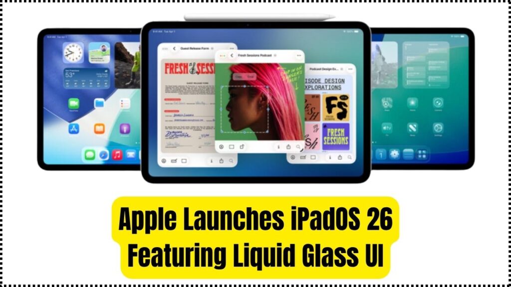 Apple Unveils iPadOS 26 With Liquid Glass UI and Game-Changing Windowing Features 1 Apple Unveils iPadOS 26 With Liquid Glass UI and Game-Changing Windowing Features