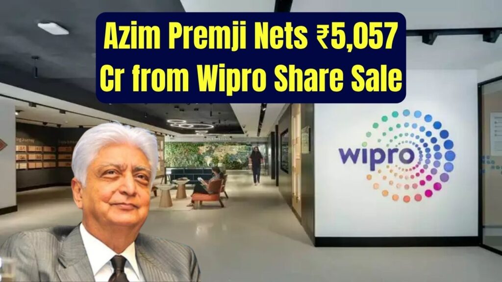 Azim Premji Bags ₹5,057 Cr from Sale of 20.2 Cr Wipro Shares; Net Worth Soars 1 Azim Premji Bags ₹5,057 Cr from Sale of 20.2 Cr Wipro Shares; Net Worth Soars