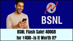 BSNL Launches Flash Sale: 400GB Data for 40 Days at ₹400