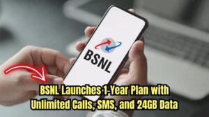 BSNL Launches New 1-Year Prepaid Plan with Unlimited Calls, SMS, and 24GB Data