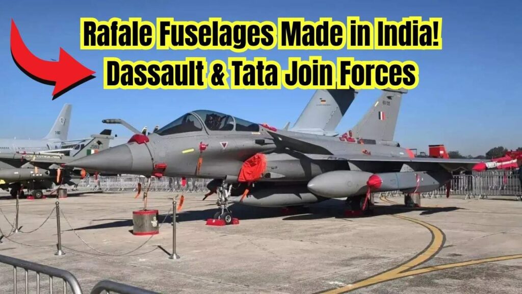 Dassault Partners with Tata to Manufacture Rafale Jet Fuselages in India – Major Defense Boost Announced 1 Dassault Partners with Tata to Manufacture Rafale Jet Fuselages in India – Major Defense Boost Announced