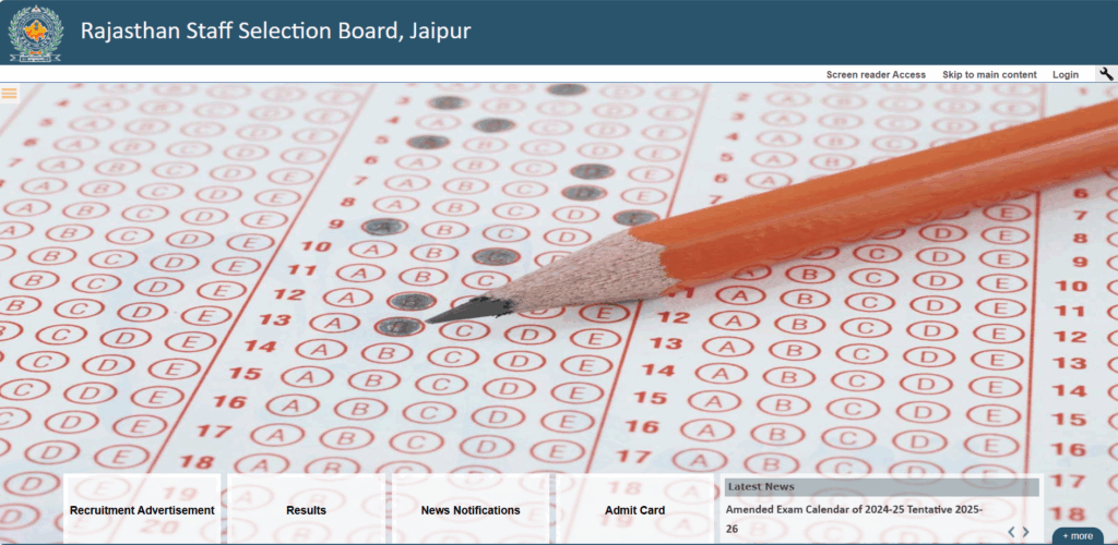 Rajasthan RSSB VDO 2025 Online Form Released — Here’s How to Apply 2 How to Apply for Rajasthan VDO 2025?