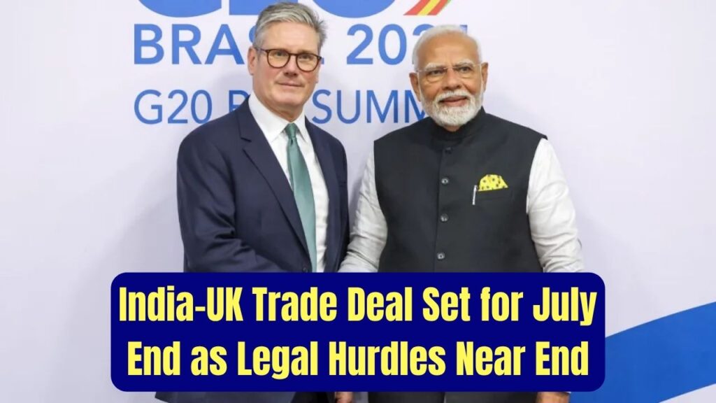 India-UK Trade Deal Likely by End of July as Legal Formalities Reach Final Stage 1 India-UK Trade Deal Likely by End of July as Legal Formalities Reach Final Stage