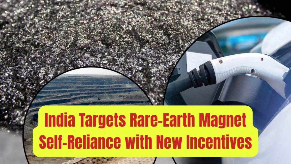 India to Become Self-Sufficient in Rare Earth Magnet Production – Govt Announces New Incentives 1 India to Become Self-Sufficient in Rare Earth Magnet Production – Govt Announces New Incentives