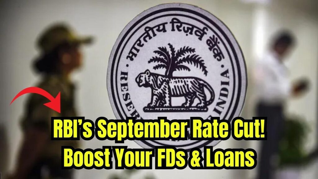 RBI Rate Cut Will Hit Hard in September — Here’s How You Can Benefit on FDs and Loans 1 RBI Rate Cut Will Hit Hard in September — Here’s How You Can Benefit on FDs and Loans