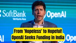 Sam Altman Once Called India 'Hopeless' in AI—Now OpenAI Seeks Funding Here