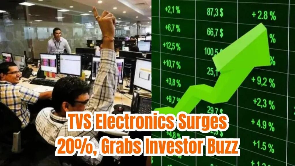 TVS Electronics Hits 20 Percent Upper Circuit—This Multibagger Stock Keeps Gaining Attention 1 TVS Electronics Hits 20 Percent Upper Circuit—This Multibagger Stock Keeps Gaining Attention