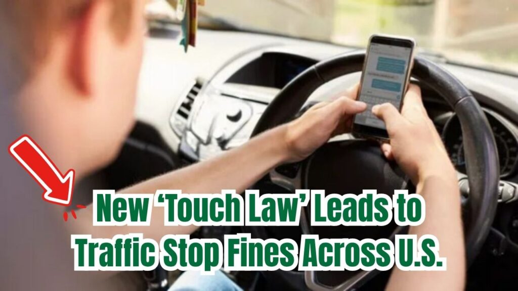 Touch Law’ Takes Effect—Why Thousands Are Being Fined at Traffic Stops Across the U.S. 1 Touch Law’ Takes Effect—Why Thousands Are Being Fined at Traffic Stops Across the U.S.