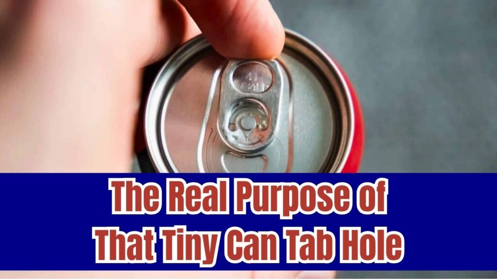 We’ve All Been Wrong About That Tiny Hole in Can Tabs—Its Real Purpose Will Surprise You 1 We’ve All Been Wrong About That Tiny Hole in Can Tabs—Its Real Purpose Will Surprise You