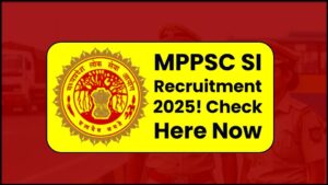 MPPSC Transport Vehicle Transport Sub Inspector Online Form 2025