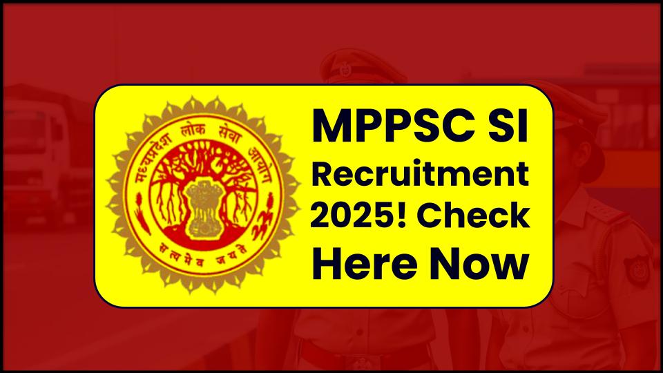 MPPSC Transport Vehicle Transport Sub Inspector Online Form 2025 – 35 Posts 1 MPPSC Transport Vehicle Transport Sub Inspector Online Form 2025